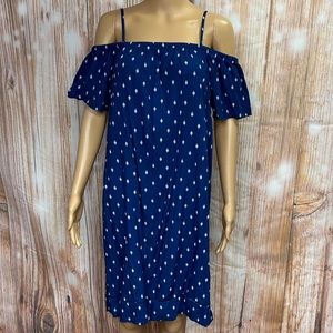 Old Navy‎ Off-The-Shoulder Print Dress